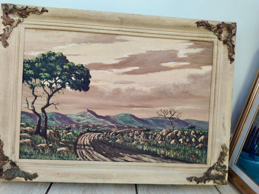 Winding Road to the Mountains – African Landscape