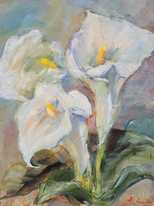 Three is company – Original Painting by Di Lamble – Fine Arts 4ALL