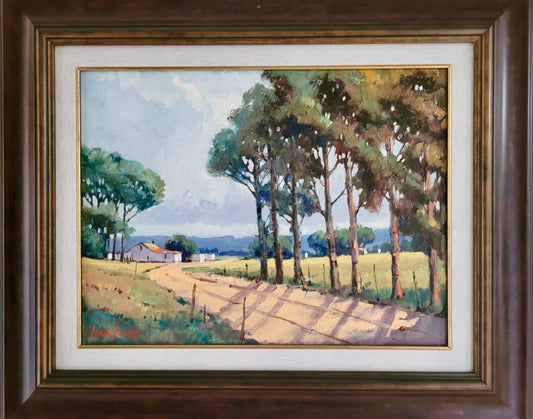 Golden Country Path - by John Smith