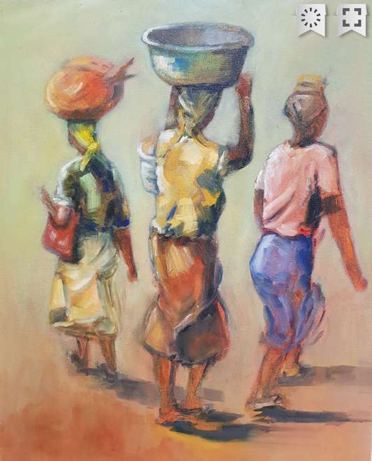 The Task is Done – Original Painting by Di Lamble – Fine Arts 4ALL